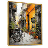 Bicycle Cycle City - Bicycle Canvas Wall Art