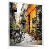 Bicycle Cycle City - Bicycle Canvas Wall Art