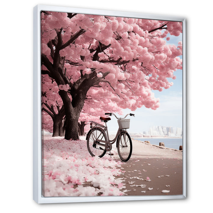 Bicycle Cycle Of Life I - Bicycle Canvas Wall Art