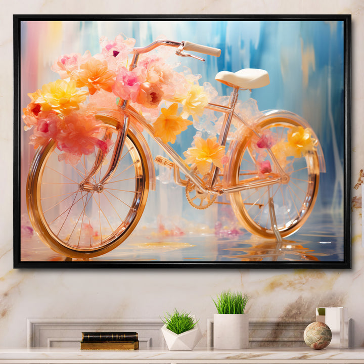 Bicycle Dreamlike Bicycles - Bicycle Canvas Wall Art
