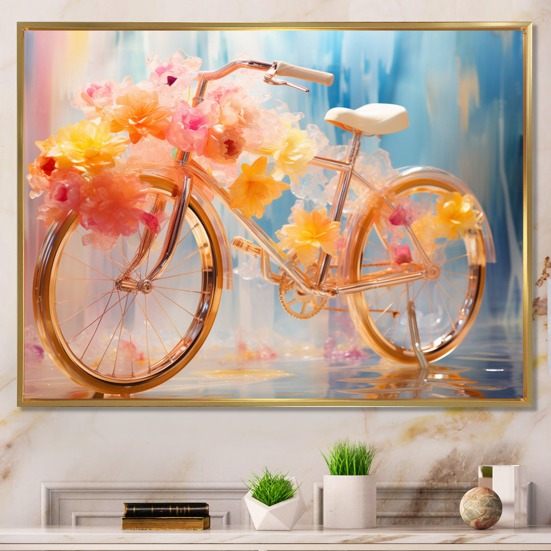 Bicycle Dreamlike Bicycles - Bicycle Canvas Wall Art