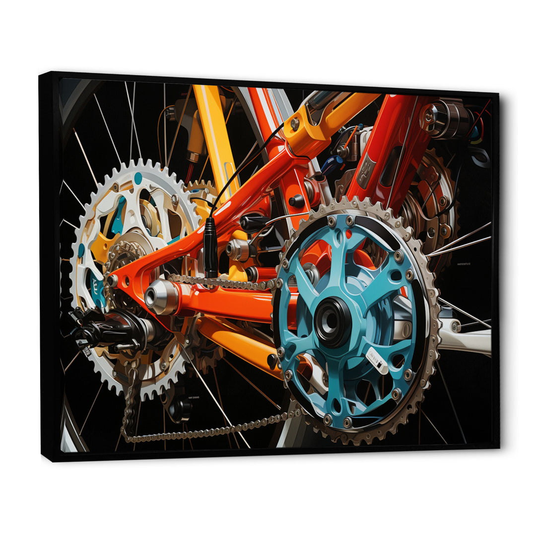 Bicycle Dynamic Perspectives - Bicycle Canvas Wall Art