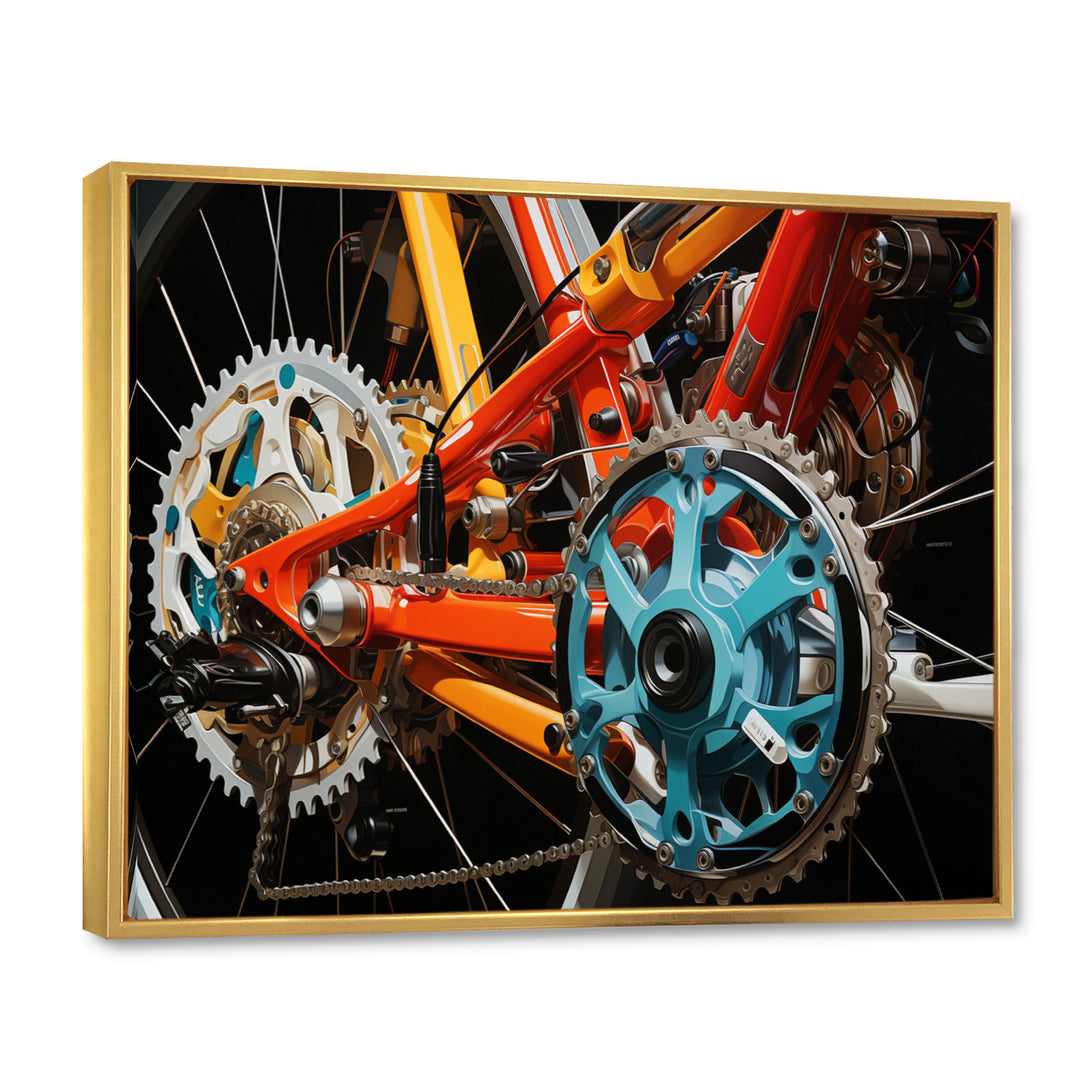 Bicycle Dynamic Perspectives - Bicycle Canvas Wall Art