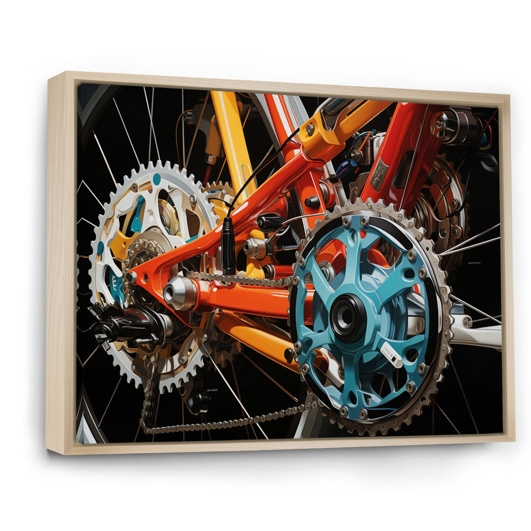Bicycle Dynamic Perspectives - Bicycle Canvas Wall Art