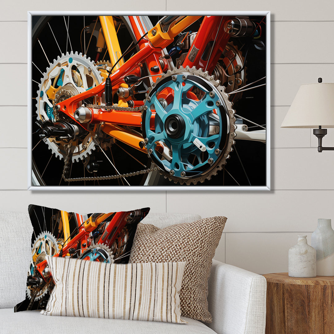 Bicycle Dynamic Perspectives - Bicycle Canvas Wall Art