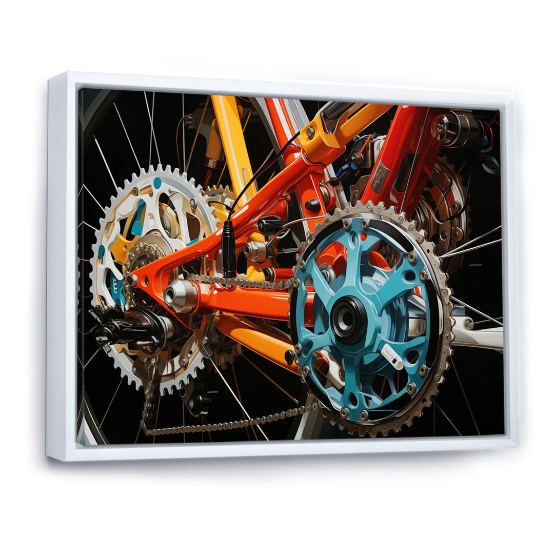 Bicycle Dynamic Perspectives - Bicycle Canvas Wall Art