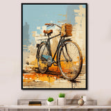 Bicycle Expressive Journeys An I - Bicycle Canvas Wall Art