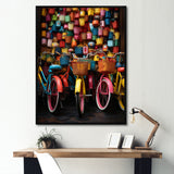 Bicycle Joyful Rides I - Bicycle Canvas Wall Art