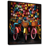 Bicycle Joyful Rides I - Bicycle Canvas Wall Art