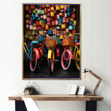 Bicycle Joyful Rides I - Bicycle Canvas Wall Art