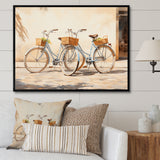 Bicycle Peaceful Rides I - Bicycle Canvas Wall Art