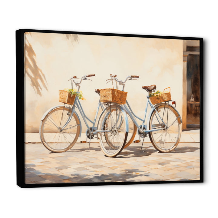 Bicycle Peaceful Rides I - Bicycle Canvas Wall Art