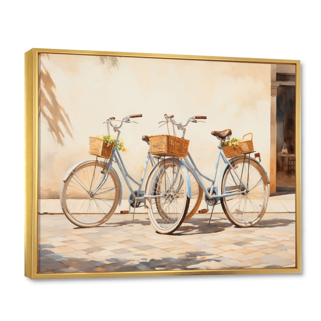 Bicycle Peaceful Rides I - Bicycle Canvas Wall Art