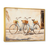 Bicycle Peaceful Rides I - Bicycle Canvas Wall Art