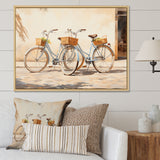 Bicycle Peaceful Rides I - Bicycle Canvas Wall Art