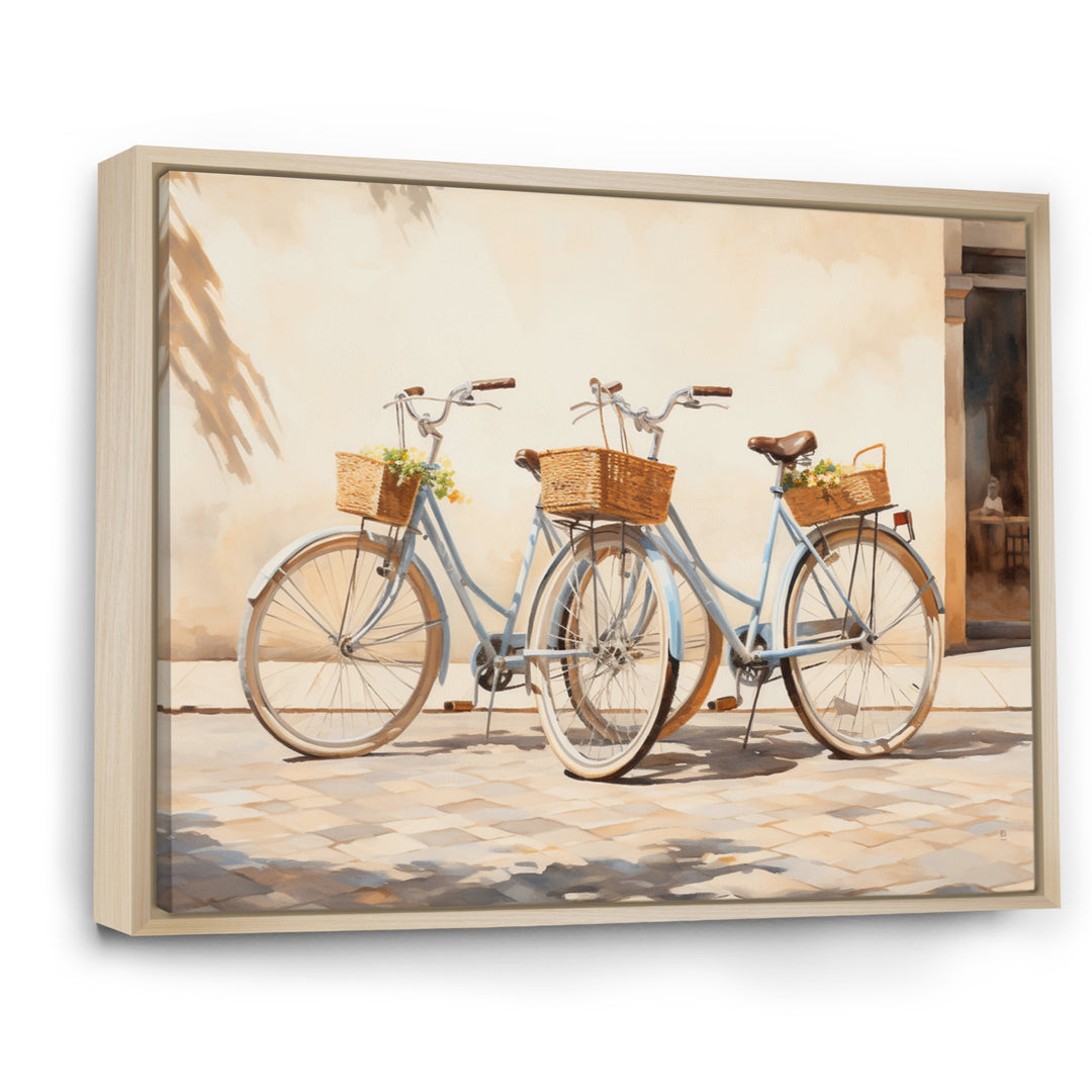 Bicycle Peaceful Rides I - Bicycle Canvas Wall Art