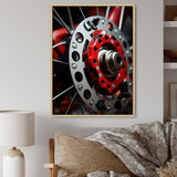 Bicycle Pedals And Patterns - Bicycle Canvas Wall Art