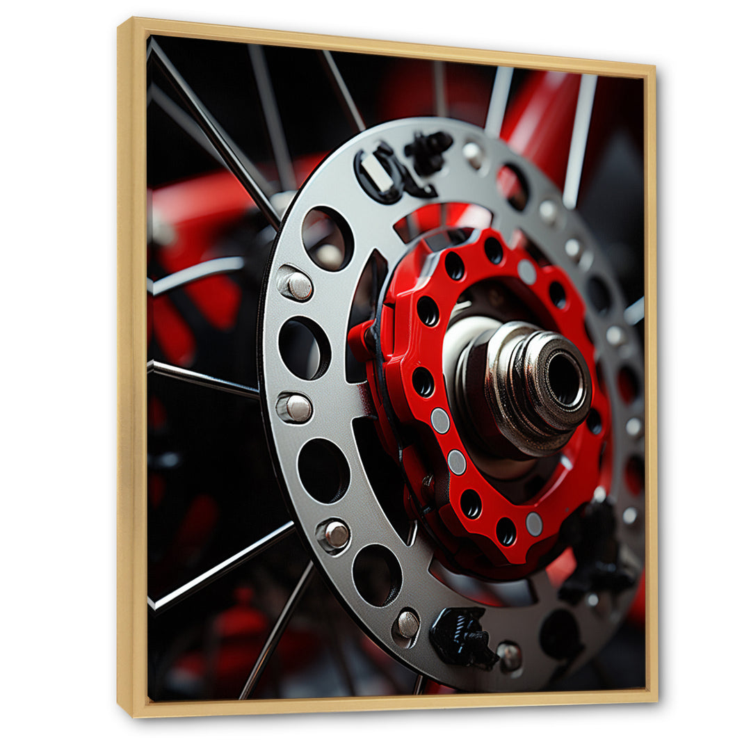 Bicycle Pedals And Patterns - Bicycle Canvas Wall Art