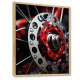 Bicycle Pedals And Patterns - Bicycle Canvas Wall Art