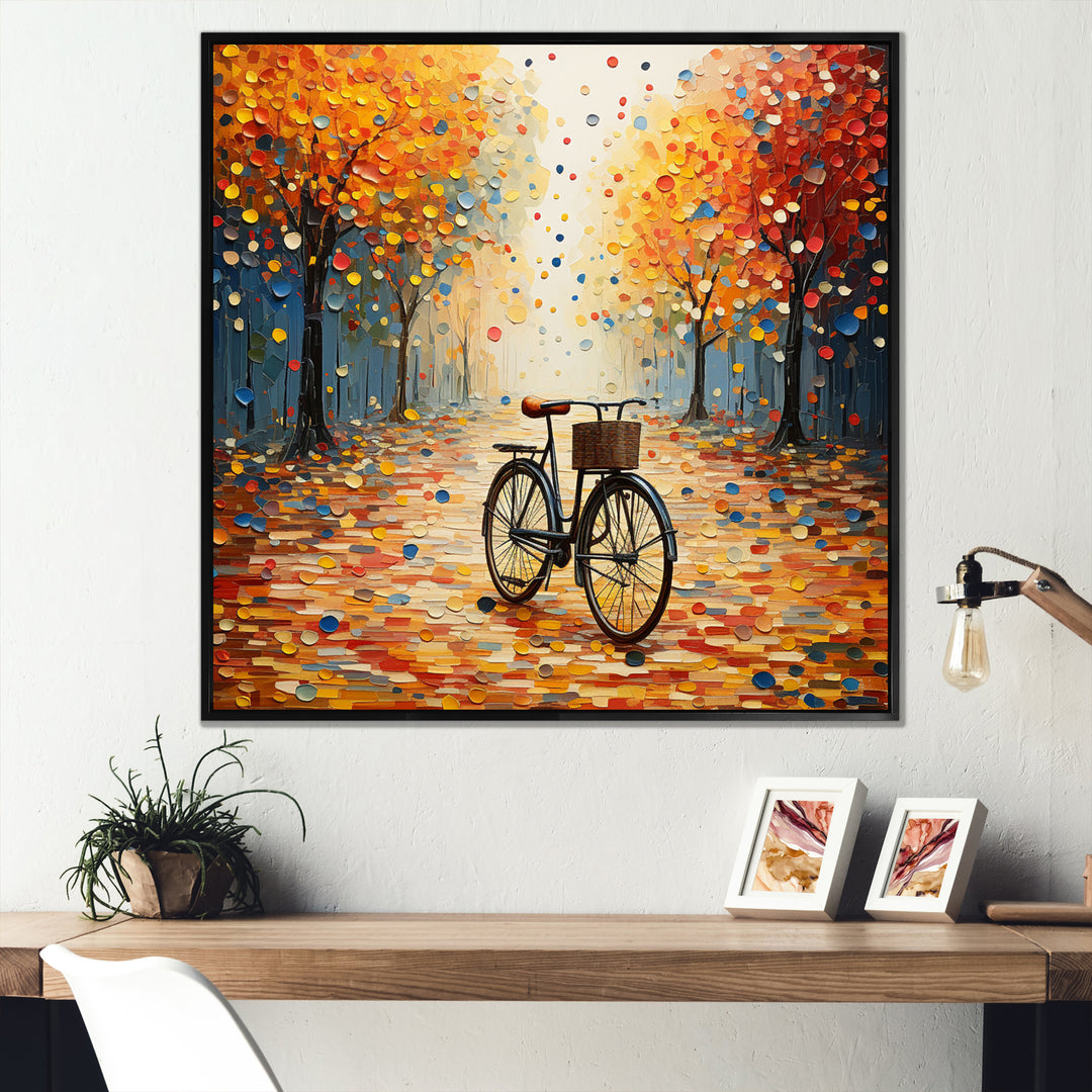 Bicycle Pedals Of Time I - Bicycle Canvas Wall Art