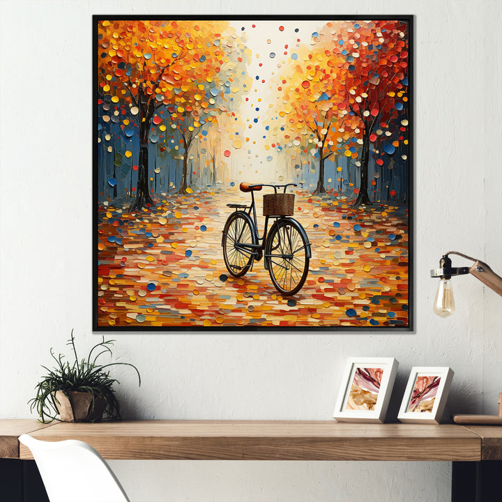 Bicycle Pedals Of Time I - Bicycle Canvas Wall Art