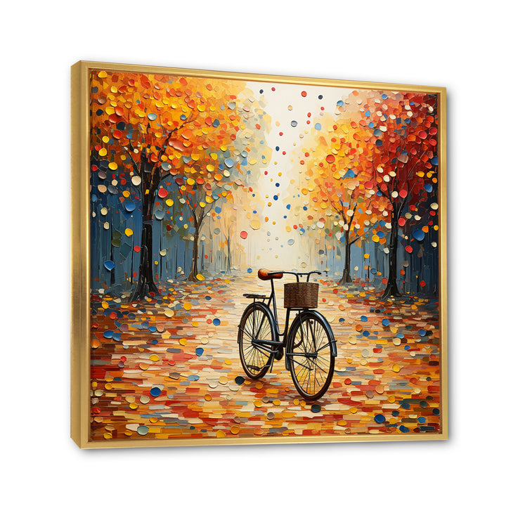 Bicycle Pedals Of Time I - Bicycle Canvas Wall Art