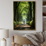 Bicycle Serene Bicycle Path I - Bicycle Canvas Wall Art