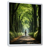 Bicycle Serene Bicycle Path I - Bicycle Canvas Wall Art