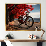 Bicycle Silent Journey I - Bicycle Canvas Wall Art