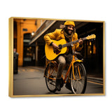Bicycle Street Serenade - Bicycle Canvas Wall Art