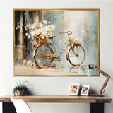 Bicycle Tranquil Pedaling I - Bicycle Canvas Wall Art