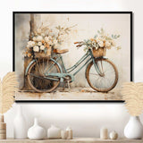 Bicycle Tranquil Pedaling II - Transportation Canvas Wall Art