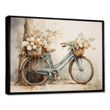 Bicycle Tranquil Pedaling II - Transportation Canvas Wall Art