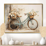 Bicycle Tranquil Pedaling II - Transportation Canvas Wall Art