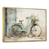 Bicycle Tranquil Pedaling V - Transportation Canvas Wall Art