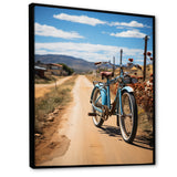 Bicycle Two wheeled Adventure - Bicycle Canvas Wall Art