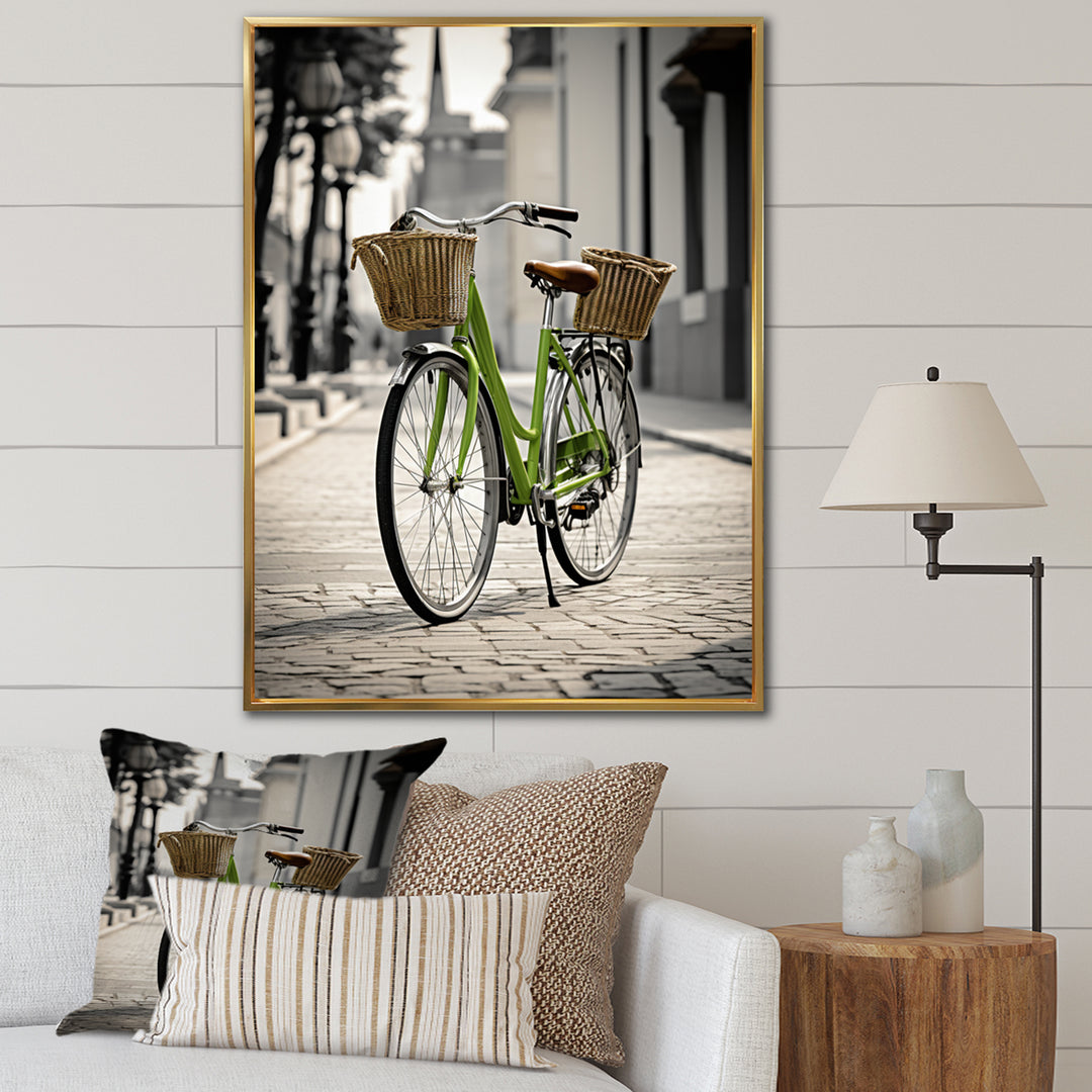 Bicycle Two wheeled Companions - Bicycle Canvas Wall Art