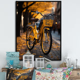 Bicycle Urban Rhythm I - Bicycle Canvas Wall Art