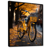 Bicycle Urban Rhythm I - Bicycle Canvas Wall Art