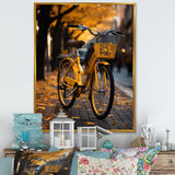 Bicycle Urban Rhythm I - Bicycle Canvas Wall Art