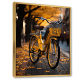 Bicycle Urban Rhythm I - Bicycle Canvas Wall Art