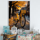 Bicycle Urban Rhythm I - Bicycle Canvas Wall Art