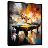 Billard Cueball Symphony An I - Sports Canvas Wall Art