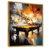 Billard Cueball Symphony An I - Sports Canvas Wall Art