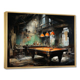 Billard Industrial Game III - Sports Canvas Wall Art