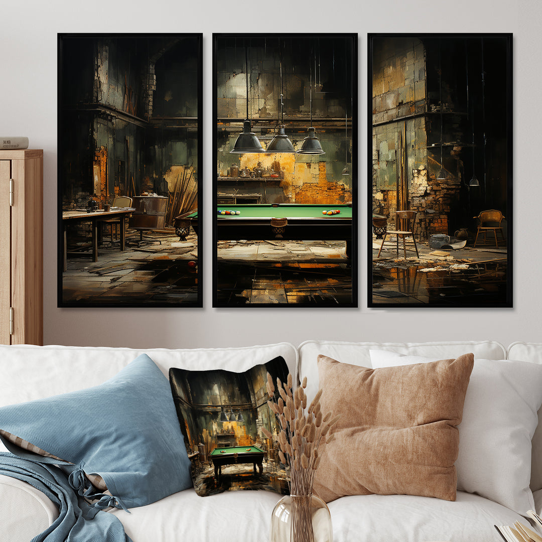 Billard Industrial Game I - Multi-Panels