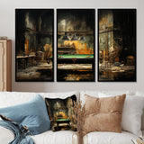 Billard Industrial Game I - Multi-Panels