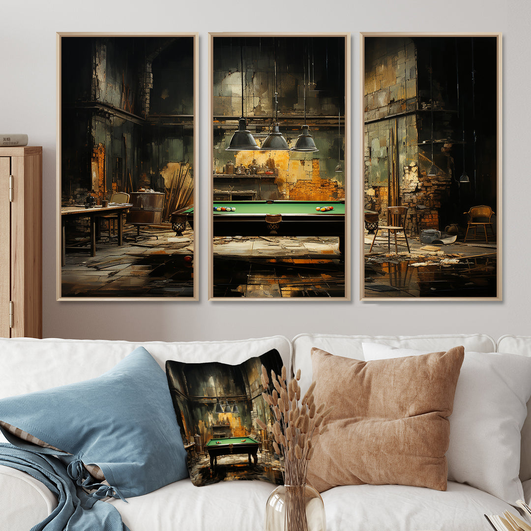 Billard Industrial Game I - Multi-Panels
