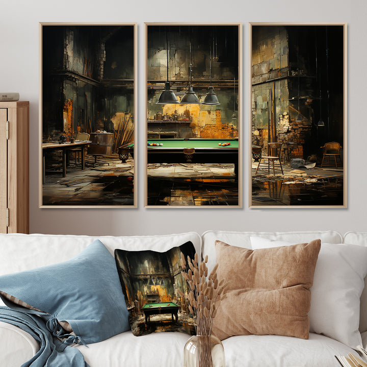 Billard Industrial Game I - Multi-Panels