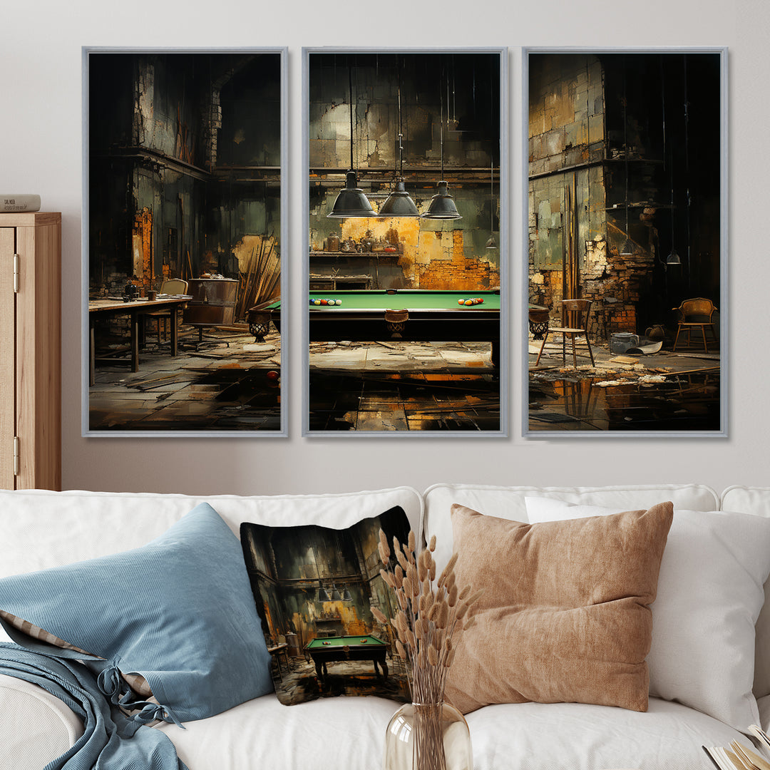 Billard Industrial Game I - Multi-Panels